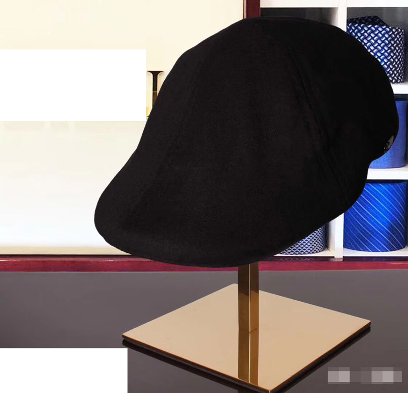 Milliardærhatt lokk menns vår sommer tynn pustende uformell komfort britisk gentlman