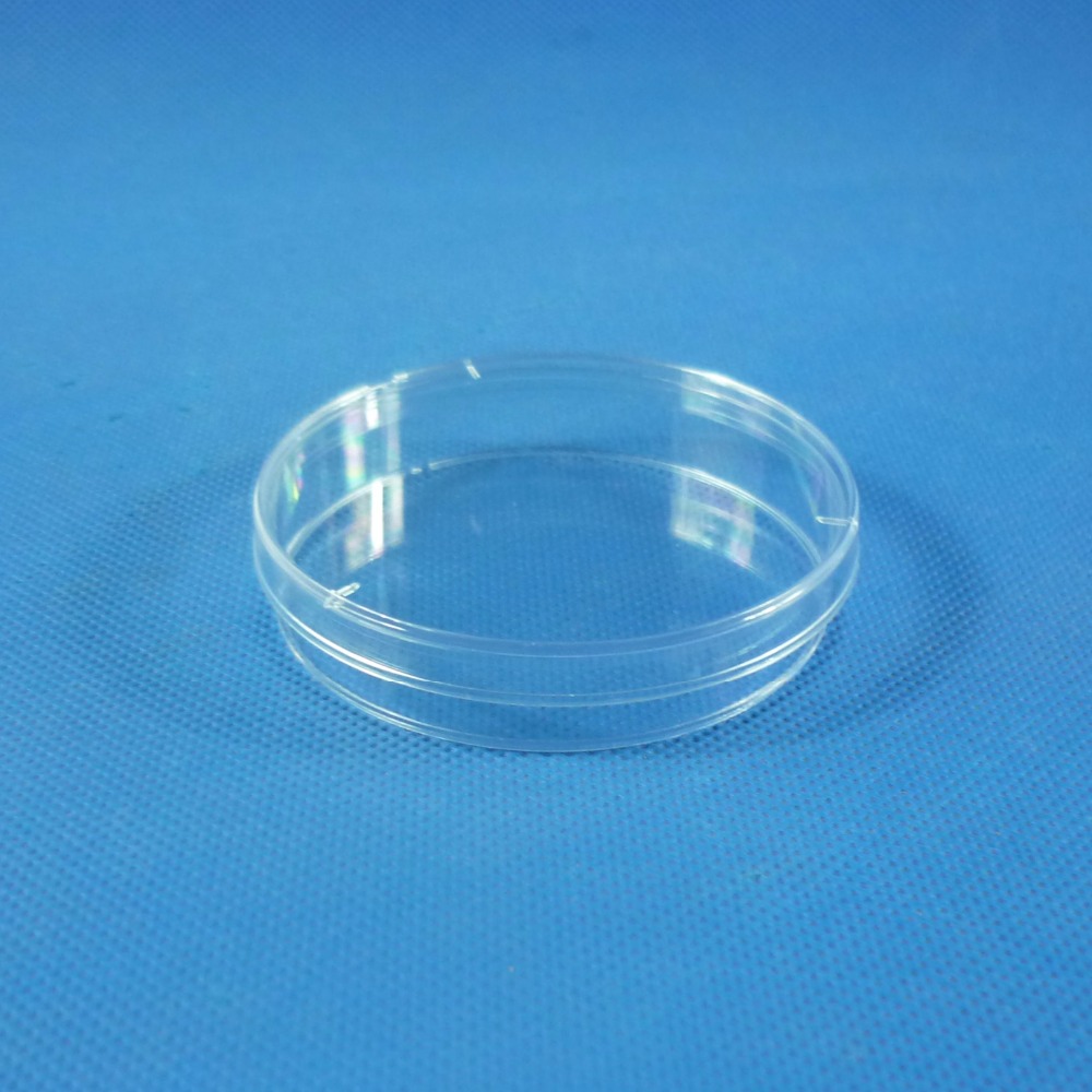 10 Pack 55x15mm Sterile Petri Dishes - Transplastic Yeast Plates For Lab, Science Experiments, Home Brewing