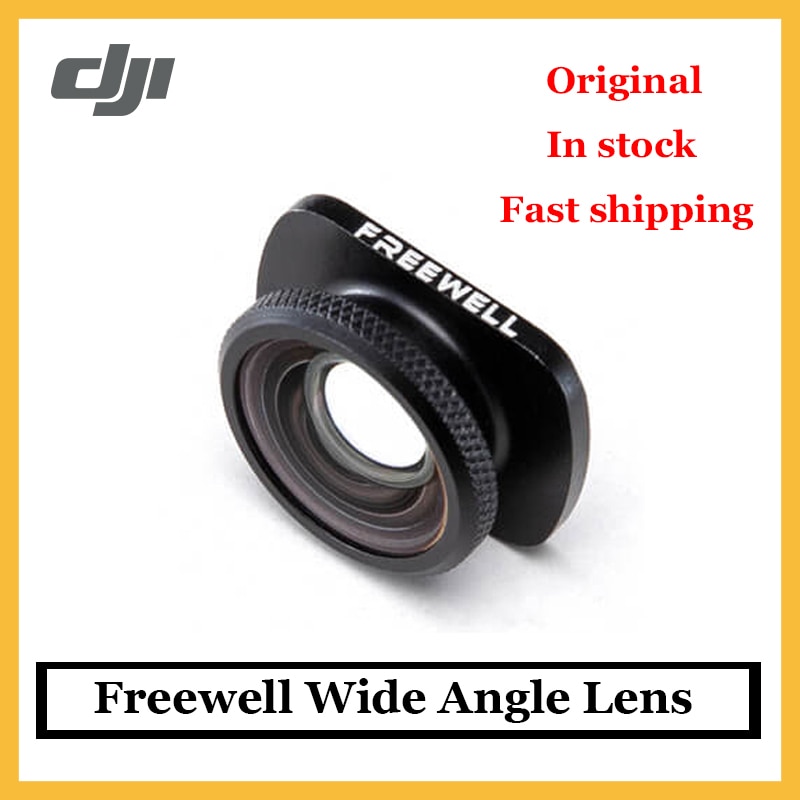original DJI Freewell Wide Angle Lens 18mm for DJI Osmo Pocket Expanded field of view in stock osmo pocket accessories