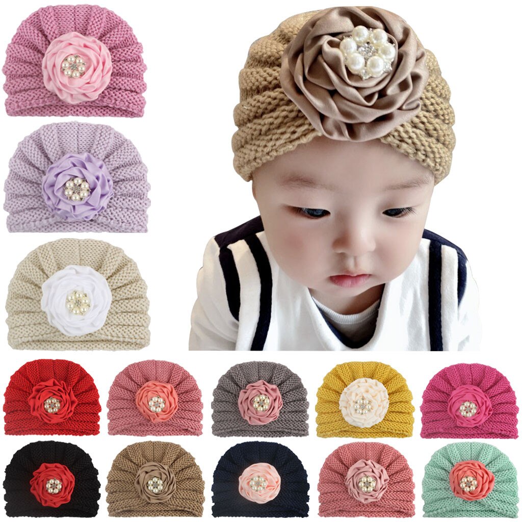 Baby Jongen Meisje hoed Warm Haak Knit Geknoopt Hoed Beanie Cap Europese en Amerikaanse Modellen warme herfst L1212