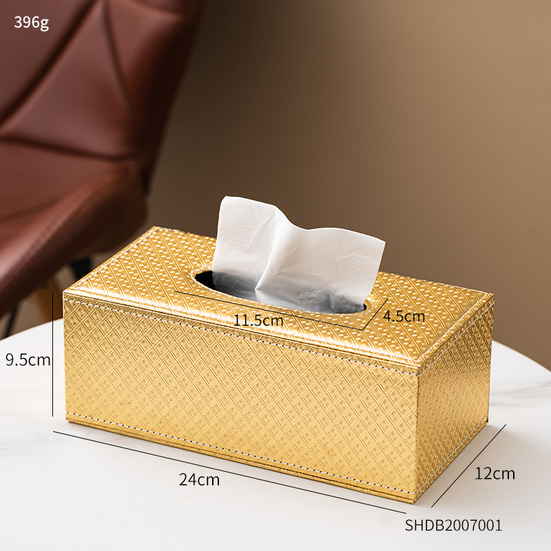 Tissue Box Holder Modern Tissue Boxes Home Decoration Bathroom Napkin Holder Living Room Decoration Decorative Box Napkin Holder: C-Golden big