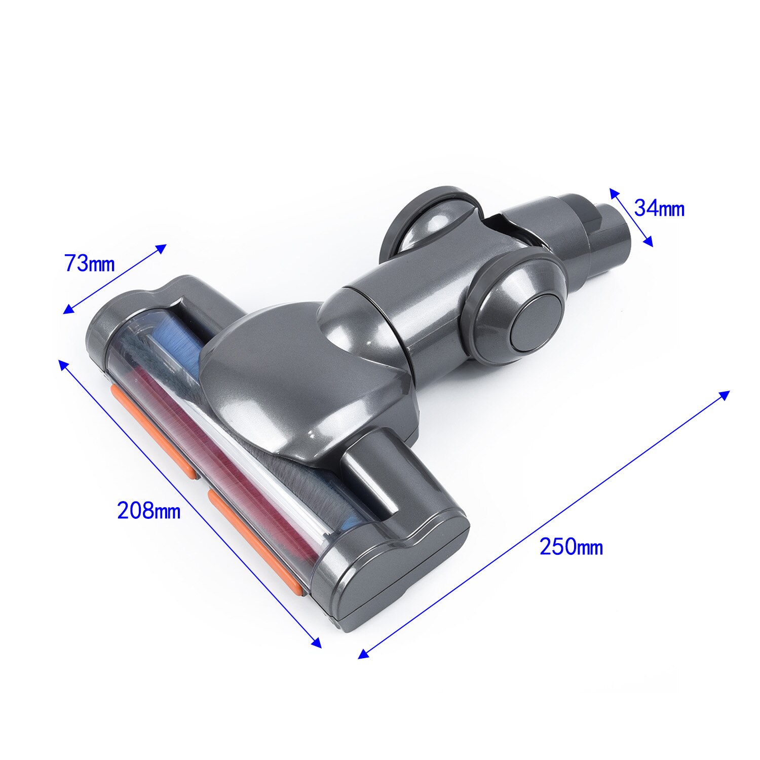 Cabezal de cepillo para Dyson DC45/58/59/61/62 V6, repuesto de aspiradora motorizada, piezas de limpieza del hogar, 1 unidad