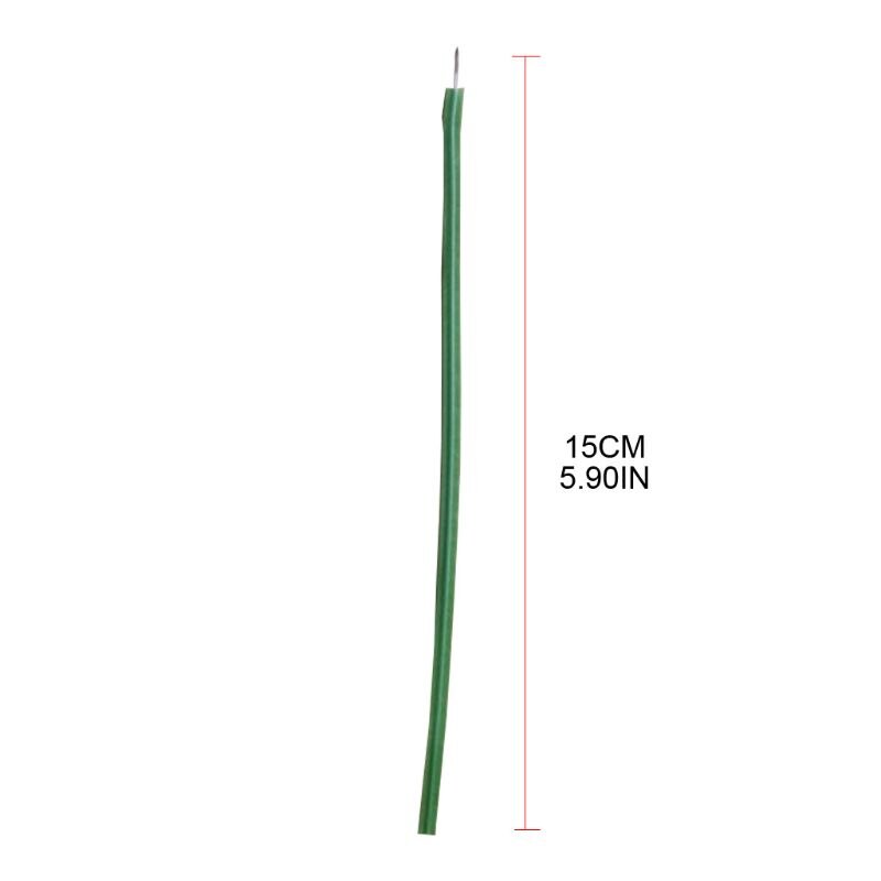 400 Pcs Package Green Gardening Binding Plant Twist Tie Line Plastic Wire Plant Support and Protective Soft Easy Shape Supplies