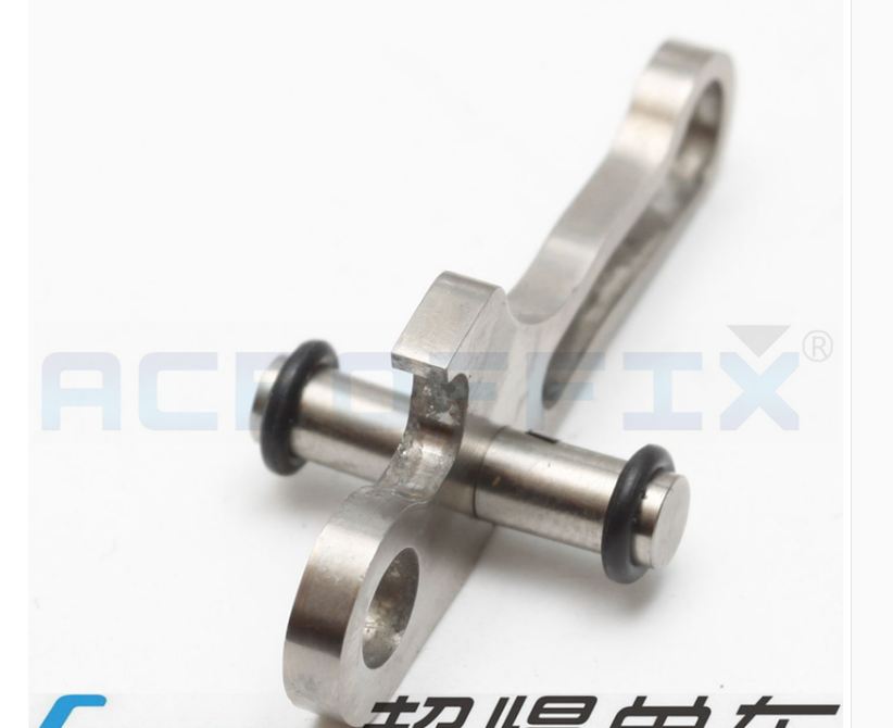 Aceoffix brompton titanium zadelpen haakklem