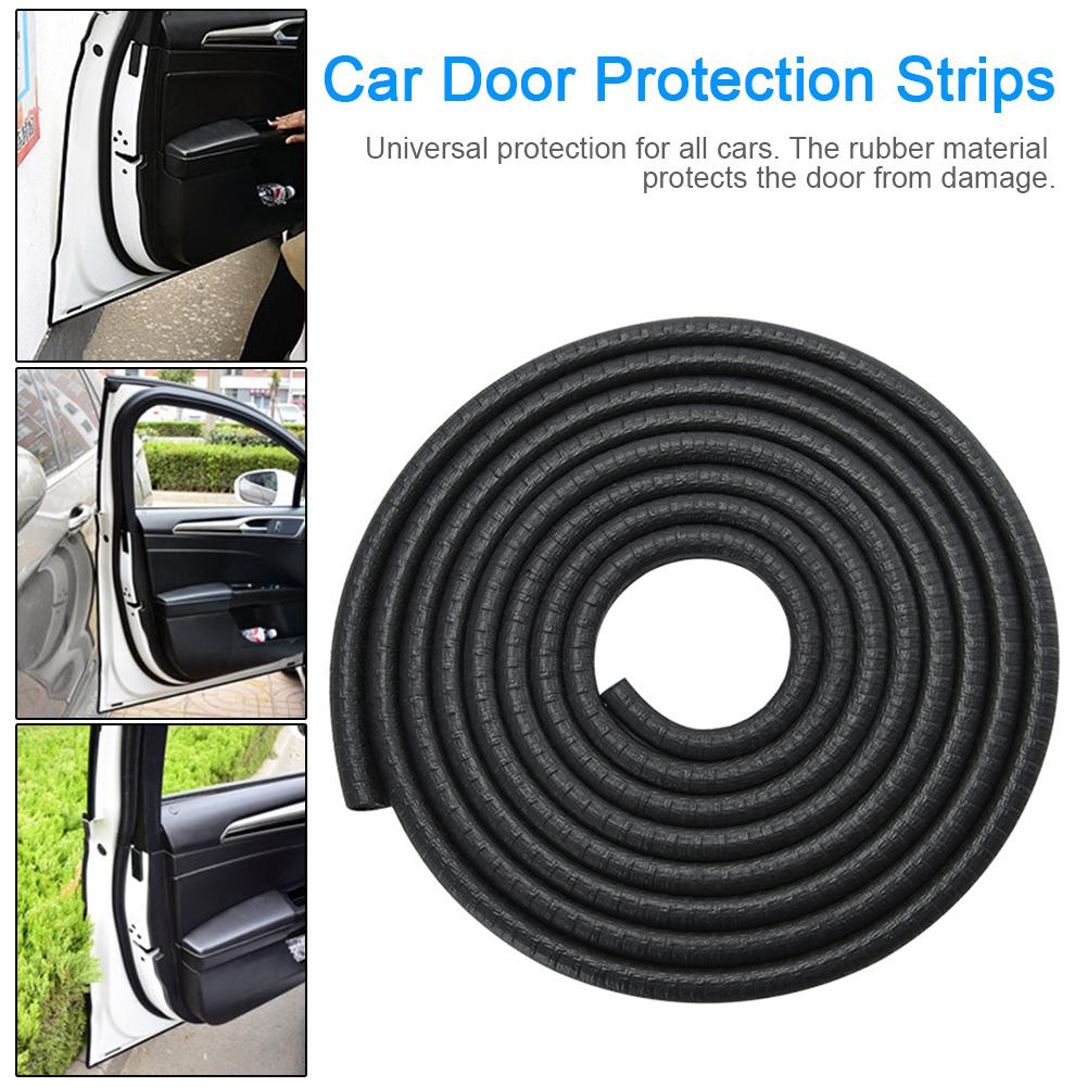 5M Auto Deur Bescherming Strips Ingebouwde Stalen Schijf Auto Anti Collision Strip Auto Deur Edge Scratch Protector Bumper Afdichting guard