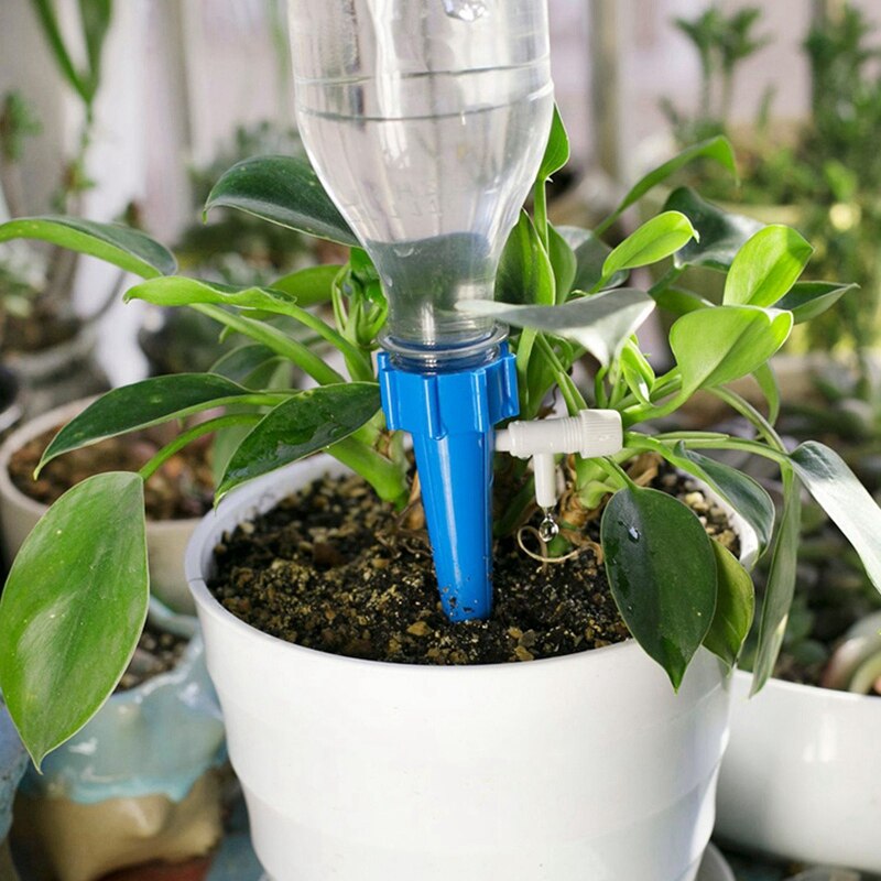 Automatic Watering Device Garden The Water Flow Adjustment Plant Drip Irrigation Tools Lazy Man Watering Flowers Kit-ABUX