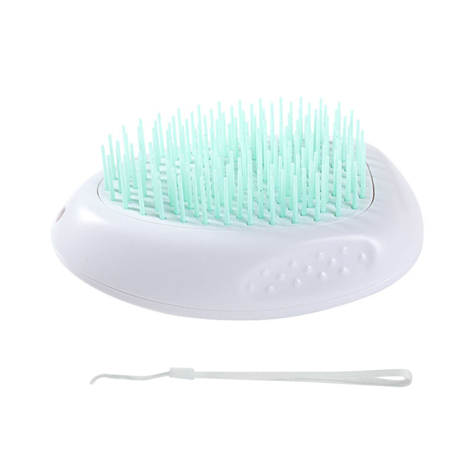 Cat Grooming Brush Quick Hair Removal Pets Hair Massage Comb Cat Self Groomer Comb Hair Remover Tickling Tools Lick Cat Brush: Light Green
