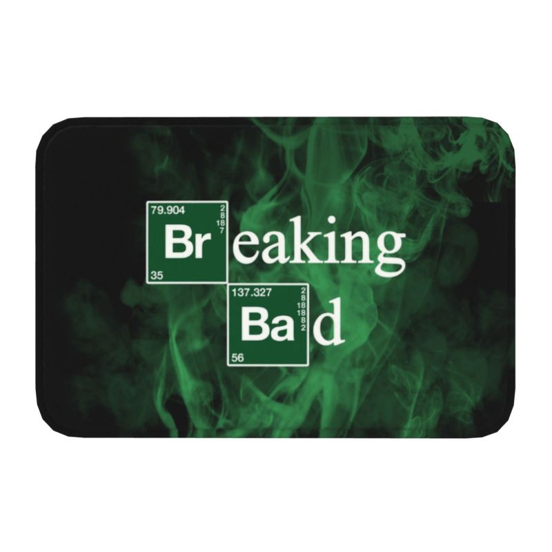 Breaking Bad Los Pollos Hermanos Front Door Mat Anti-Slip Outdoor Quick Dry The Chicken Brothers Doormat Entrance Rug Carpet