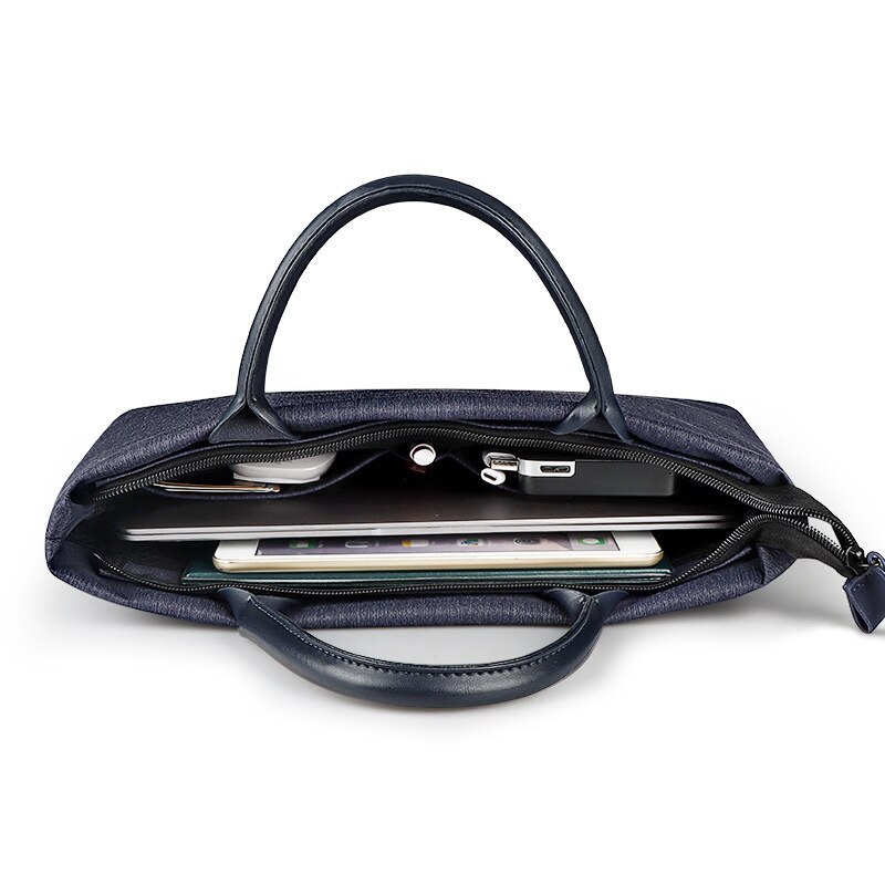 Women Men Briefcase 13 14 15inch Liner Sleeve Waterproof Wear-resistant Anti-theft Shockproof Laptop Bag For IPad Macbook Huawei
