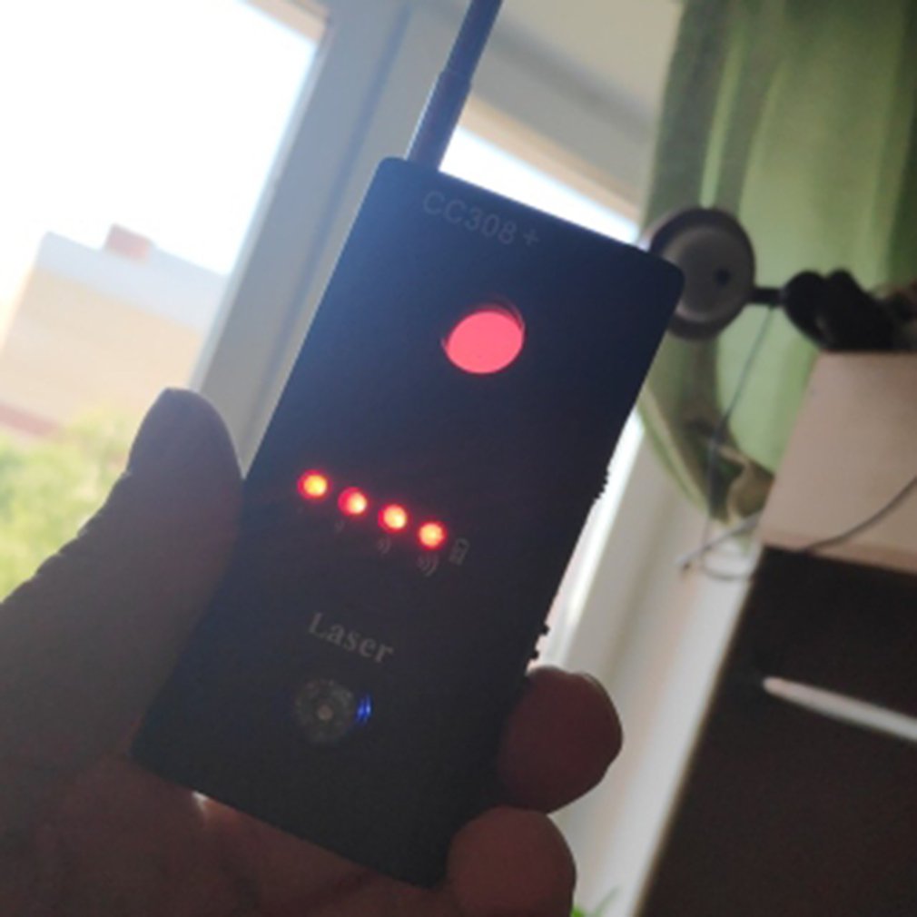 Multi-Function Wireless Camera Lens Signal Detector CC308+ Radio Wave Signal Detect Camera Full-range WiFi RF GSM Device Finder
