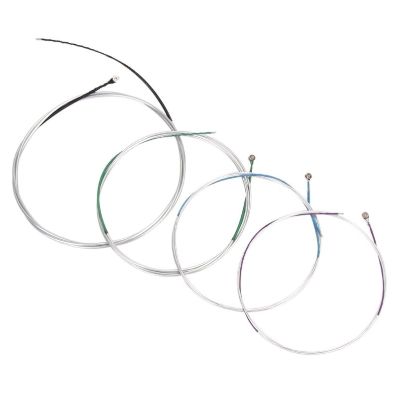 Durable Cello Strings 4/4 Full Set A D G C Practice String Steel Core with Alloy Winding for Beginner Enthusiast