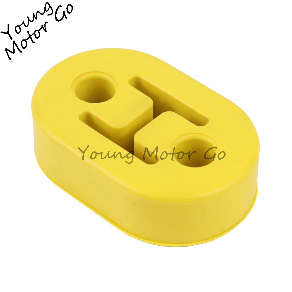 Soporte Universal de goma de poliuretano para tubo de escape de coche, colgador, silenciador, aislante, buje, WLR8952: S Yellow