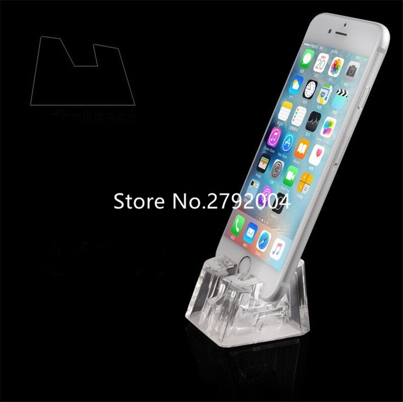 Acrylic cellphone exclusive shop display stand acrylic mobile phone stand