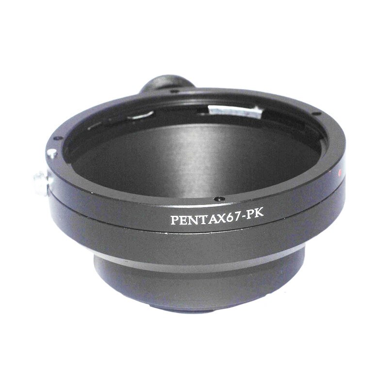 67-PK Aluminium Camera Lens Mount Adapter Ring fit Voor Pentax 67 Lens voor Pentax K (PK) mount Camera Body