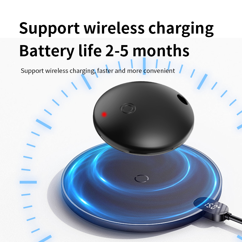Xiaomi Magnetischer kabelloser Lade-Anti-Verlust-Finder Findmy Finder Global Unlimited Distance Tracker Tracking Bewegungsverfolgung
