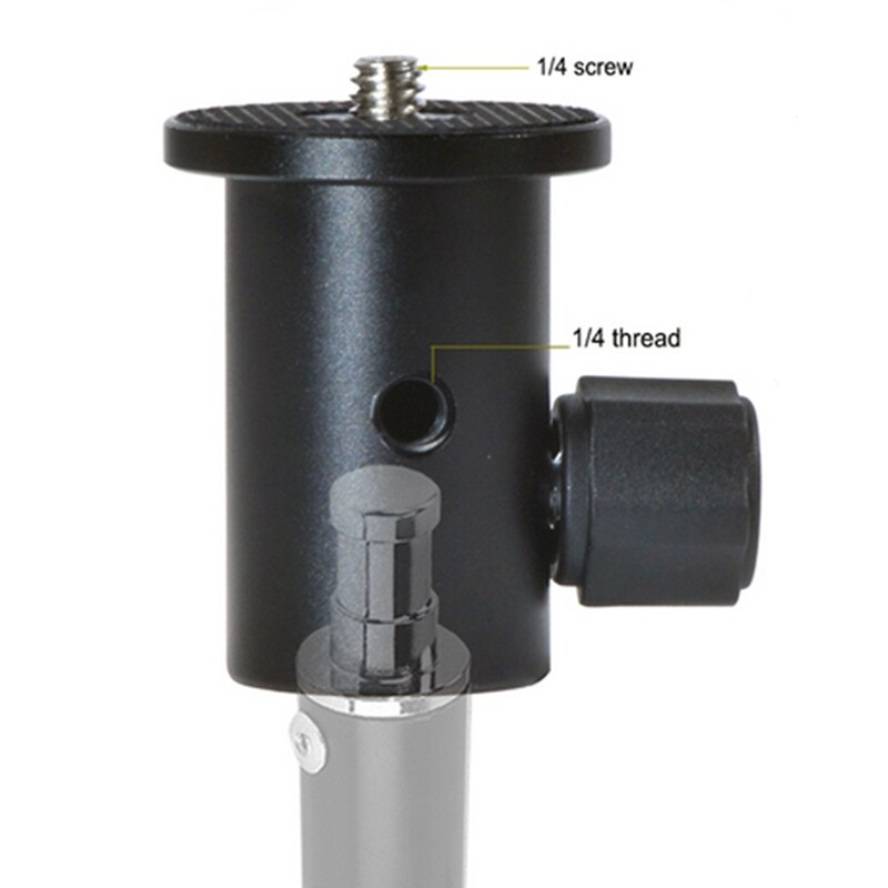 Camera Light Stand Conversion Head Flash Bracket Adapter Mount 1/4 for Umbrella Holder Photography Equipment Accessories