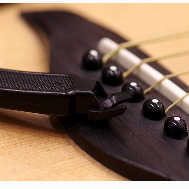 Guitar Parts Multifunctional Cut String Winding String Three-in-One Pliers String Puller Wood Guitar Instrument Accessories 1PC