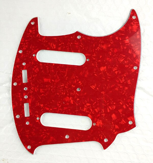 Pleroo Custom Gitaar Pickgaurd Scratch Plaat-Voor Ons Mustang Gitaar Slagplaat Scratch Plaat