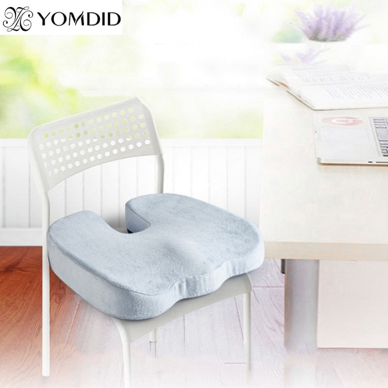 Orthopedisch traagschuim zitkussen voor stoel, auto, kantoor, thuis, zitkussen, massagekussen, woondecoratie, leeg kussen met kern