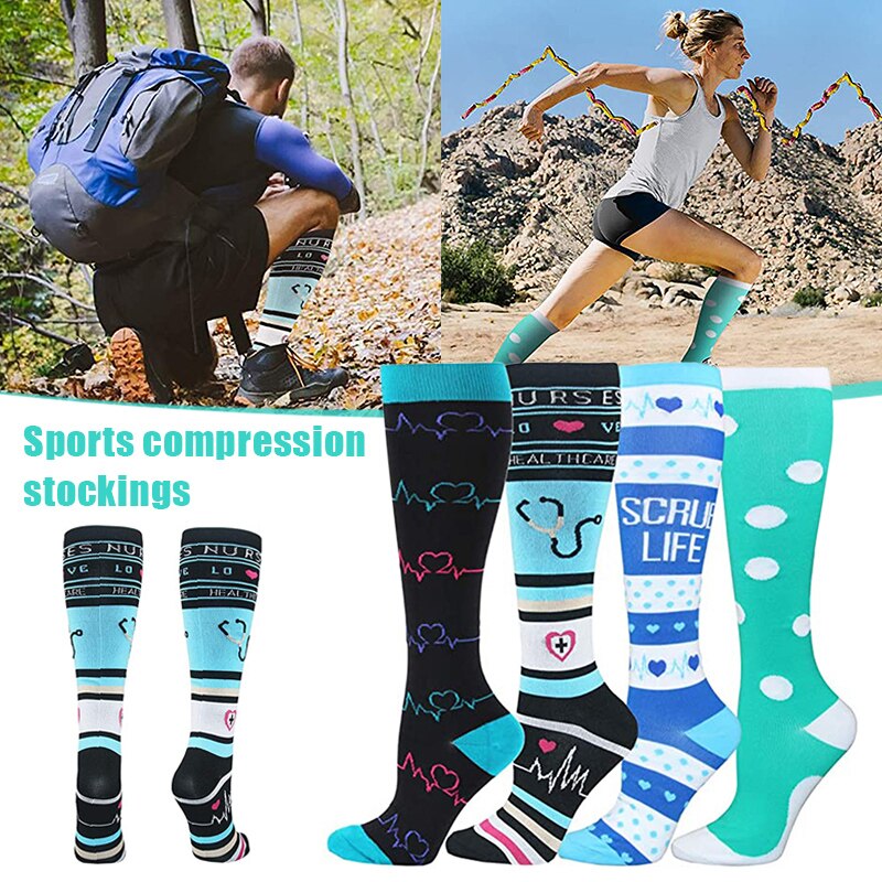Skarpety uciskowe sportowe wsparcie łydki zamknięcie na zamek elastyczne podkolanówki z zamkiem błyskawicznym i T8