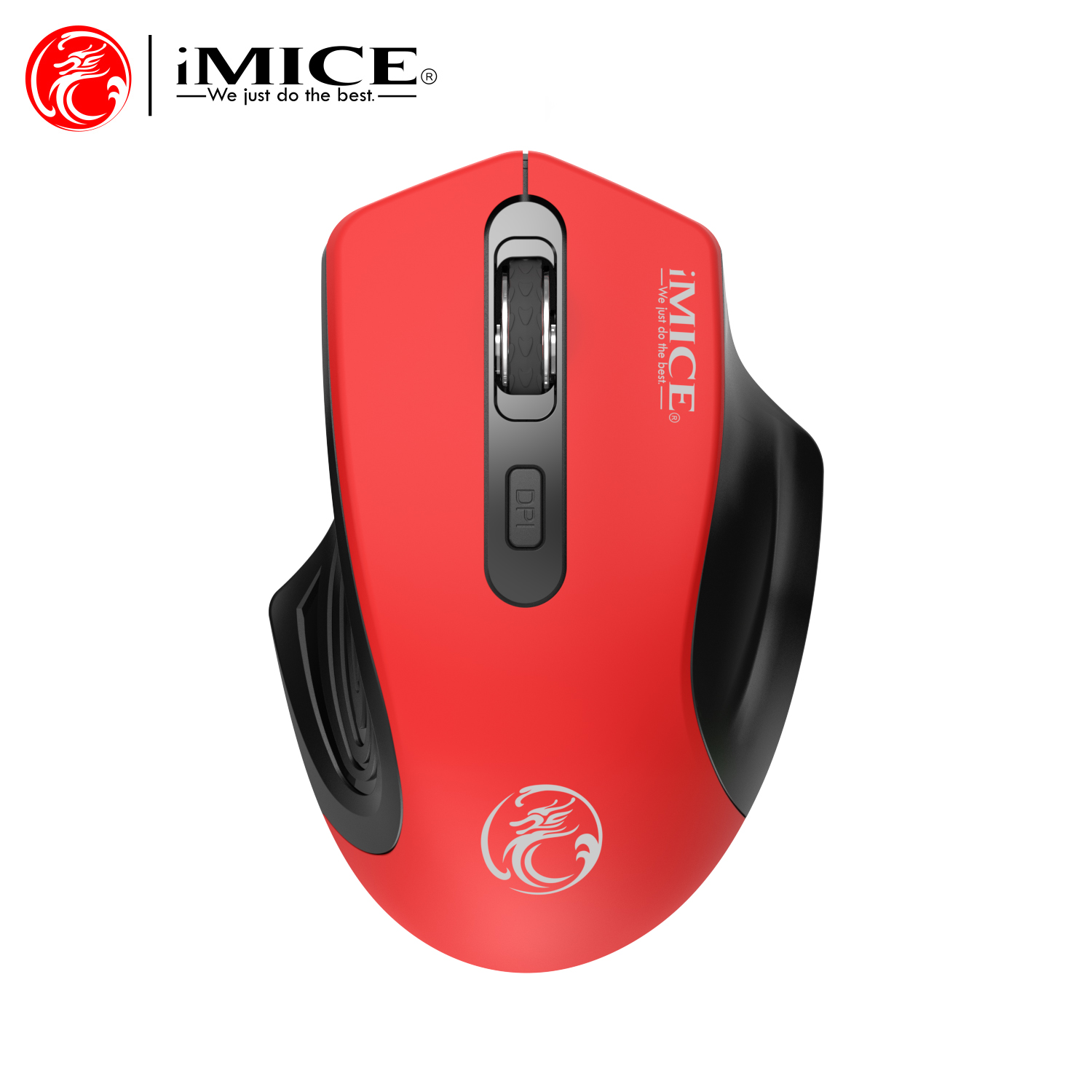 Stille 2,4G Drahtlose Maus Batterie Stil Optische Verfolgung Computer Mäbenutzen USB Empfänger lautlos Mäbenutzen Für Büro Laptop Ipad Mac: Rosa