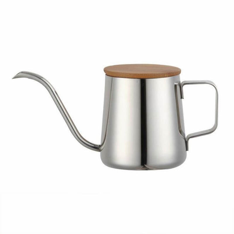 Handheld Stainless Steel Teapot Drip Coffee Pot Non-stick Drip Long Spout Kettle Cup Home Kitchen Tea Tools 250ml/350ml #2