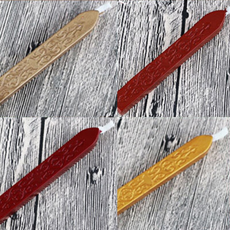 Woskowe pieczęcie na listy w stylu klasyczny farby uszczelki DIY taśmój uszczelniające retro pieczęć pieczęć woskowa tradycyjne przewód lampwick 1 sztuk