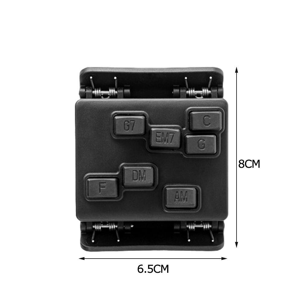 Learning System Beginner Trainer Practrice Aid Portable Ukulele Chord Musical Practice Chord Tool