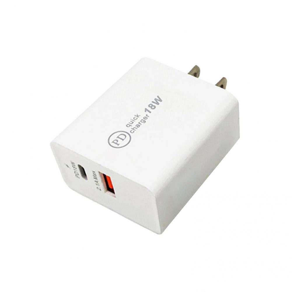 Multi-schutz Leichte PD18W QC 3,0 USB Smartphone Ladegerät Adapter für Android
