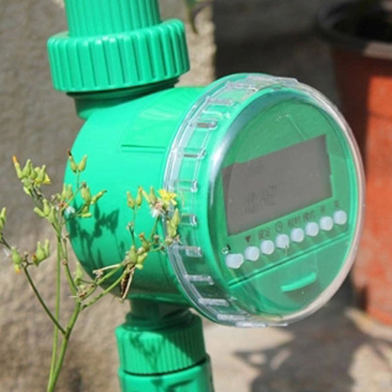 Programmerbar sprinklerslang kran vatten timer automatisk smart trädgård trädgård gräsmatta växthus droppbevattning vattning