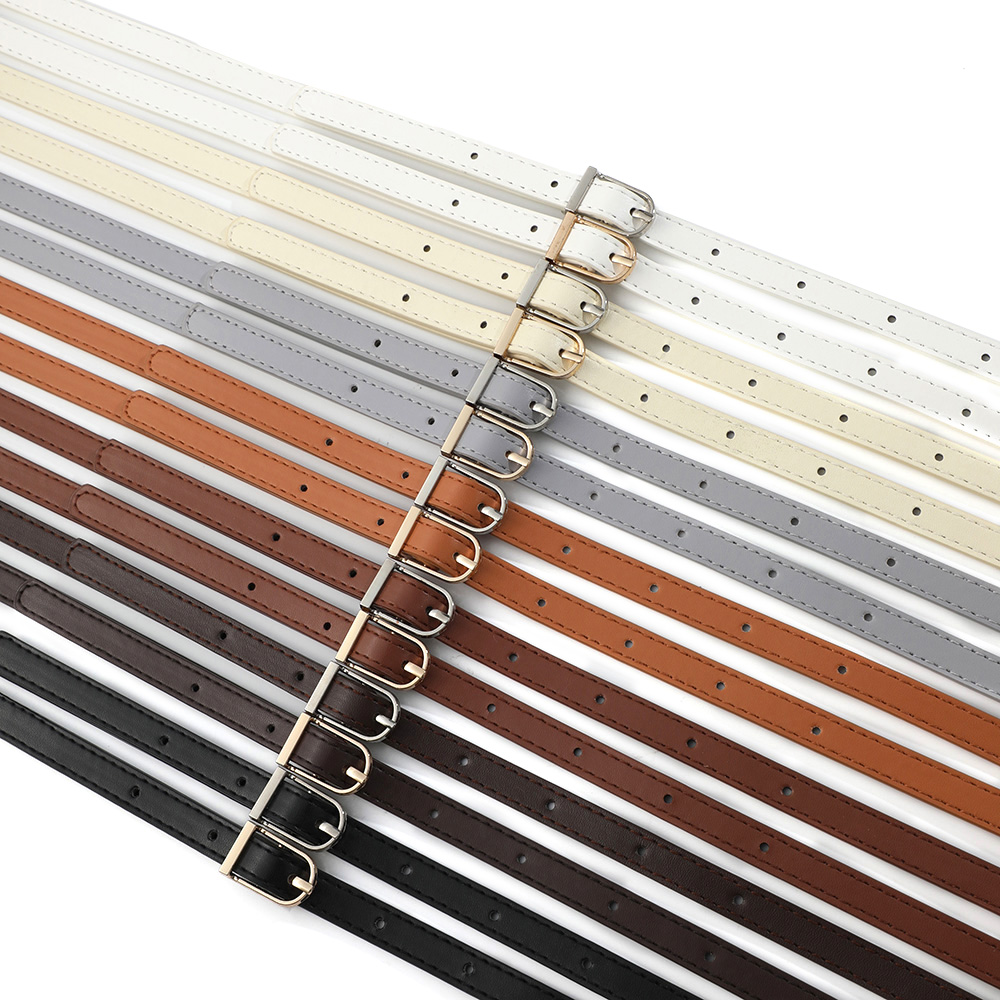 120cm lange justerbare taskeremme i pu-læder til kvinder, skulderrem til udskiftning af taskerem til crossbody-tasker, tilbehør