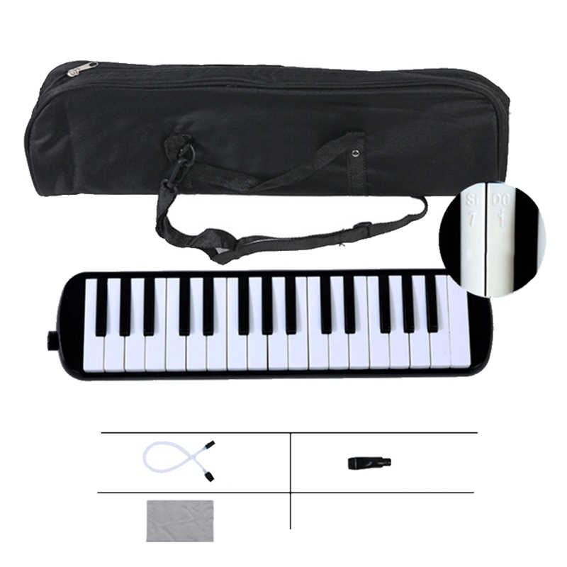 32-Key Melodica, Professionele Mond Melodica Keyboard Orgel Melodica Instrument Kit Voor Volwassenen, Studenten En Kinderen