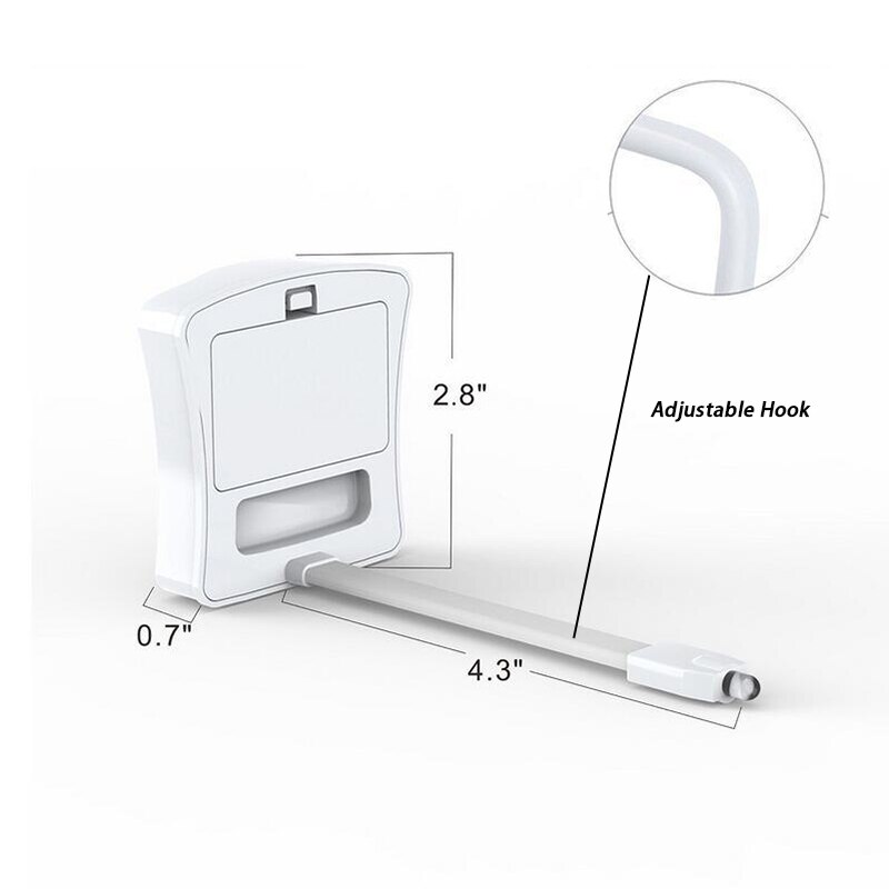Toilet natlampe natlampe sensor 8 farve led batteri bevægelsespærer & belysning akut tør atmosfære kort aaa