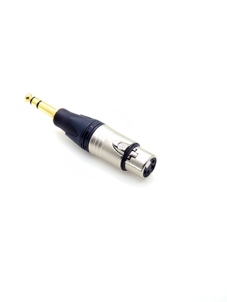 HIFI NEUTRIK 4 Pin XLR to 4.4mm Pentaconn Adapter Male to Female Angle: 6.35mm to 4pin xlr