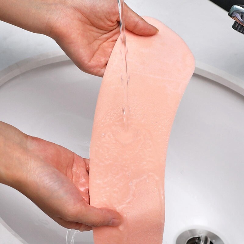 1 Pair Bathroom Sticky Toilet Mat Seat Cushion Waterproof Anti-dirty Splash-proof Closestool Sticky Mat Washable Toilet Cushion