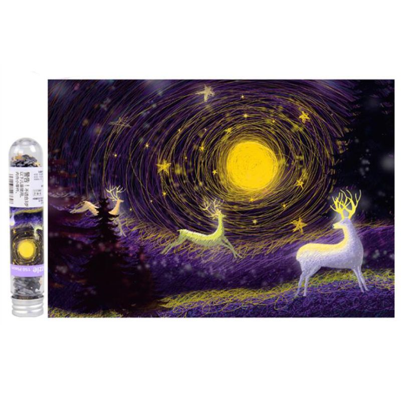 150Stck Mini Rätsel Reagenzglas Puzzle Pädagogisches Spielzeug Selbst Montieren Teaser für freundlicher Erwachsene Wohnkultur