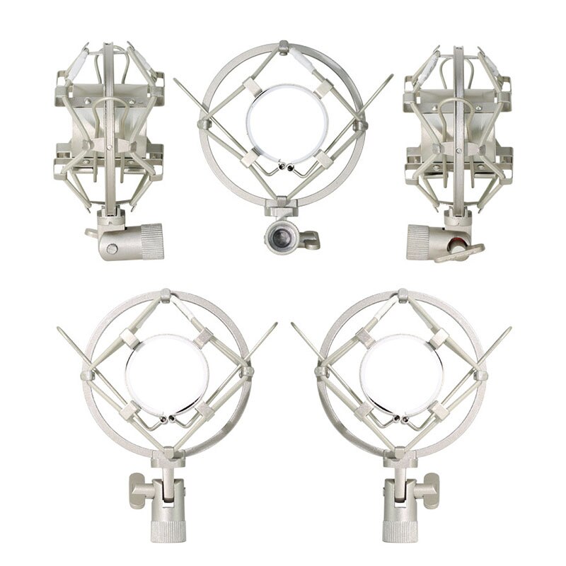 Universal Microphone Shock Mount Holder Tripod Recording Studio Microphone Stand For Computer Condenser Bracket Mic Holder Stick