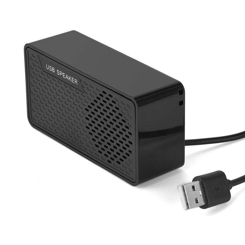 Usb Speakers Computer Speaker Plug & Play Draagbare Speaker Dubbele Hoorn 3W Uitgang Geschikt Voor Usb2.0 En Boven Voor pc Laptops