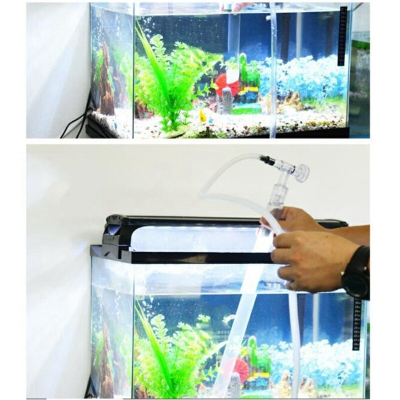 Aquarium Fish Tank Water Pipe Fish Tank Cleaning Sand Filter Siphon Fish Tank Suction