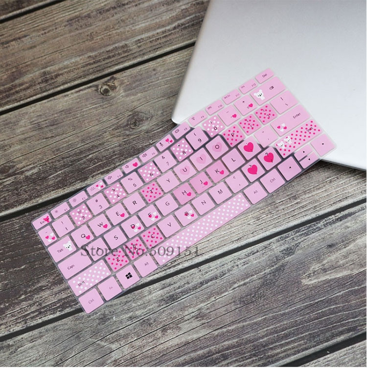 For Huawei MateBook D 14 inch (AMD) Notebook D14 14.0&#39;&#39; Silicone Laptop Keyboard Cover Skin Protector Dustproof Guard: Bear