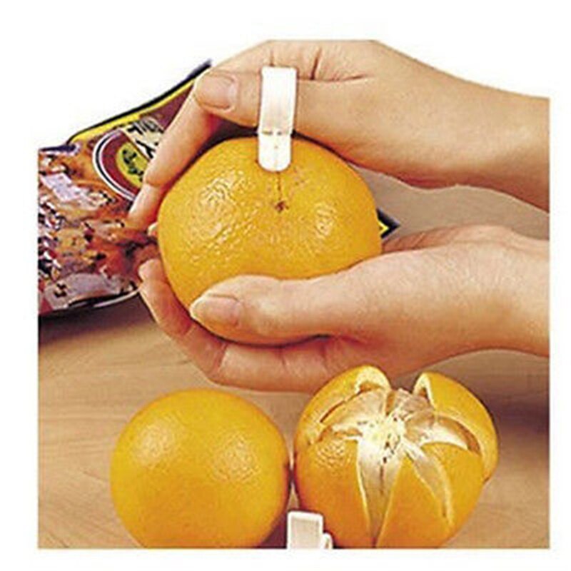 3 STKS Citrus Snoeier Dunschiller Oranje Lemon Lime Dunschiller Remover-Keuken Gereedschap Oranje Opening Apparaat Oranje Stripper