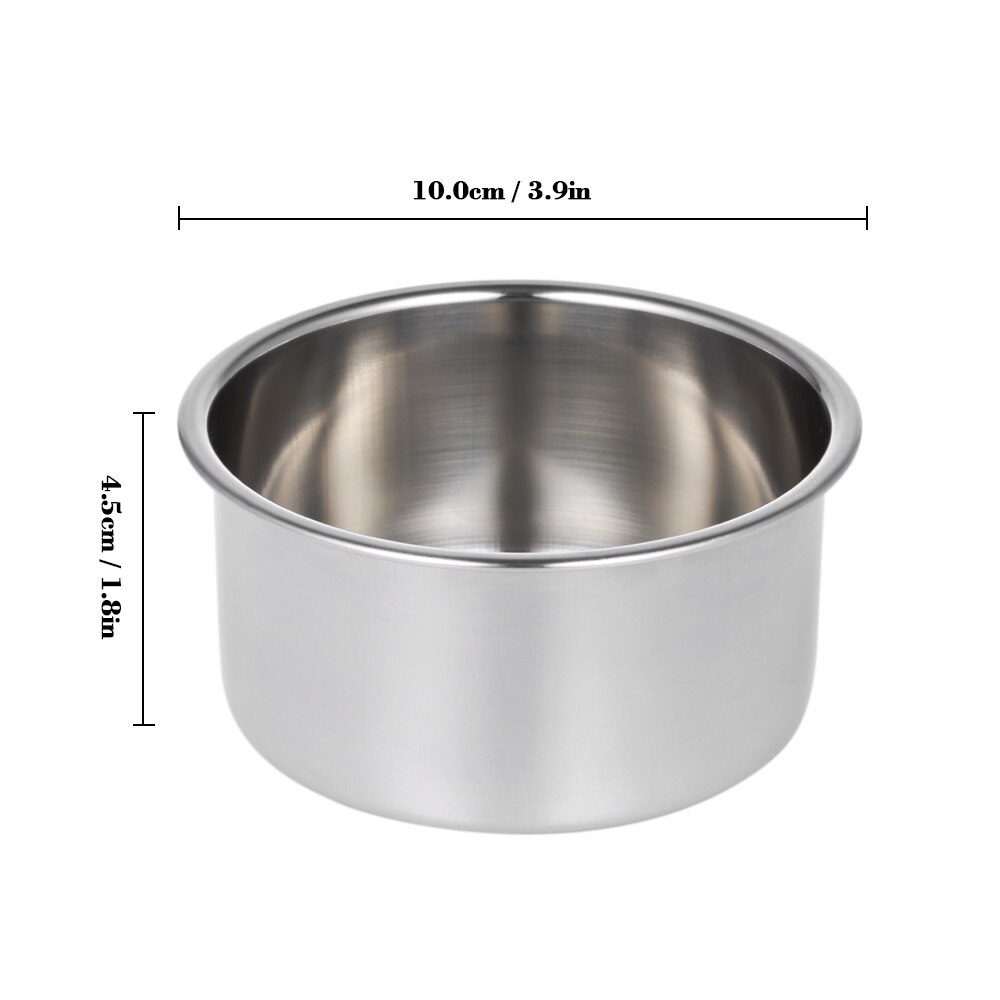 Stainless Steel Shaving Bowl Men's Soap Cup Shaving Mug Bowl Male Face Cleaning Soap Shaving Tool