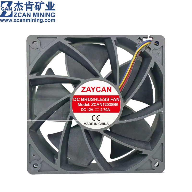 Bra antminer  s19a fläkt 4 pin /2*2 pin 7000 rpm  z15 pro  s19k pro kylfläkt