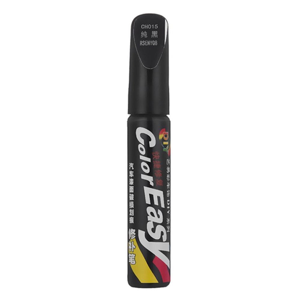 Juego de pinceles para retocar coches, pintura de superficie reparador para arañazos, pintura en blanco, gris, Negro, Rojo, colores combinados