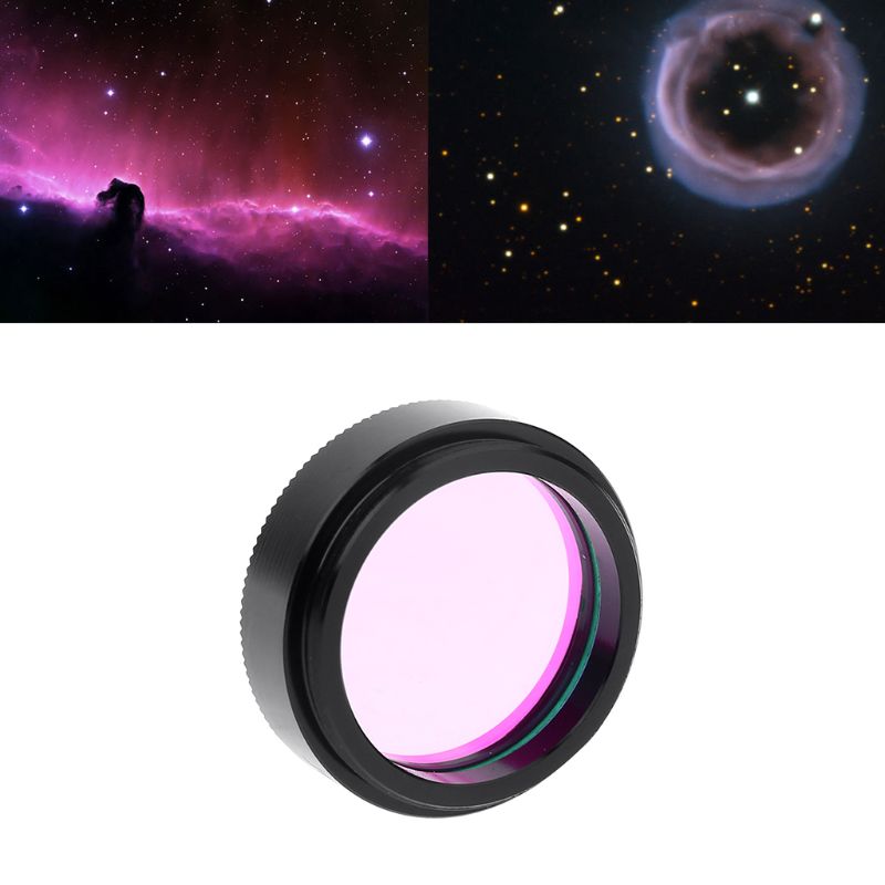 UHC Filter 1.25" Telescope Filter for Astronomy Telescope Monocular Eyepiece Improve Image Contrast Reduces Light Pollution