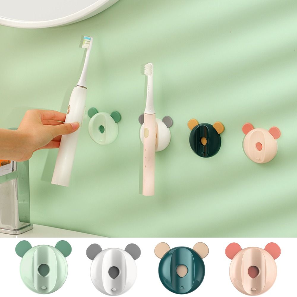 Wall-mounted Magnetic Electric Toothbrush Holder Storage Rack Toothbrush Bracket Bathroom Organizer