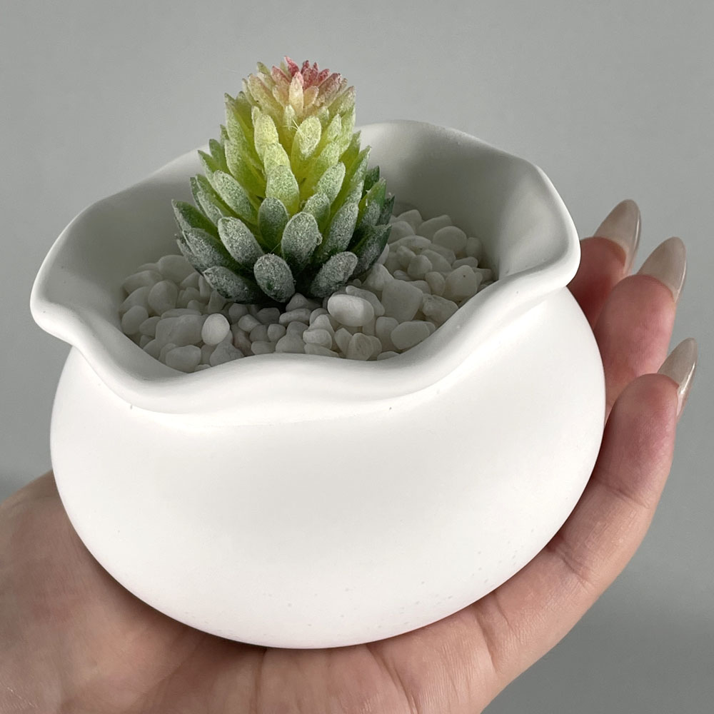 Moule en Silicone pour pot de fleurs succulentes, bricolage, boîte de rangement artisanale pour aquarium, fabrication de pot de bougie en résine de plâtre, moules de moulage, décoration de la maison