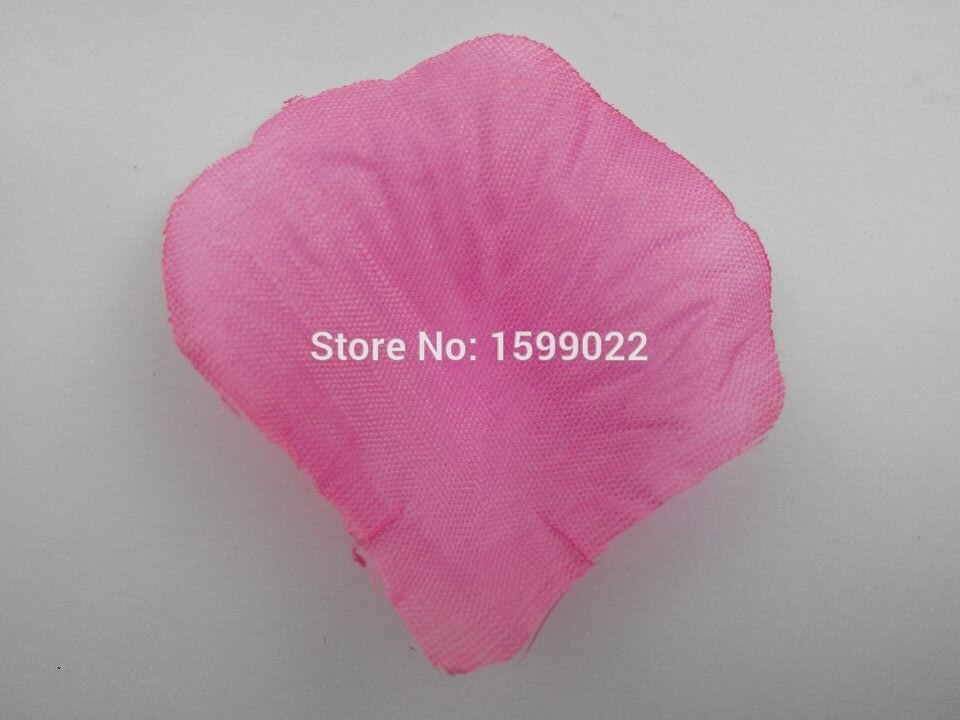 20 pakker 2000 stk kunstige dyb pink rosenblade blomster gaver til bryllup dekorationer hjem sengebord konfettis forslag rekvisitter
