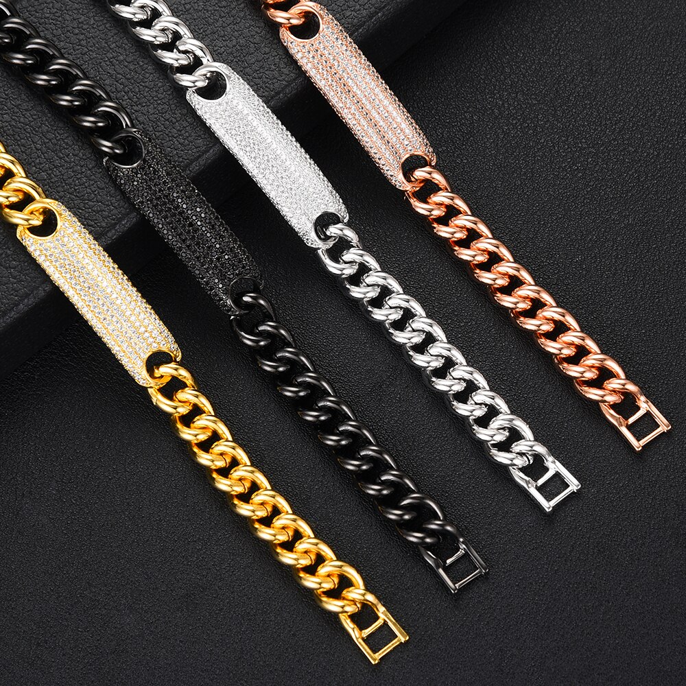 GODKI Trendy Link Chain Bracelet - Geometric Charm - Women's Bohemian Beach Jewelry