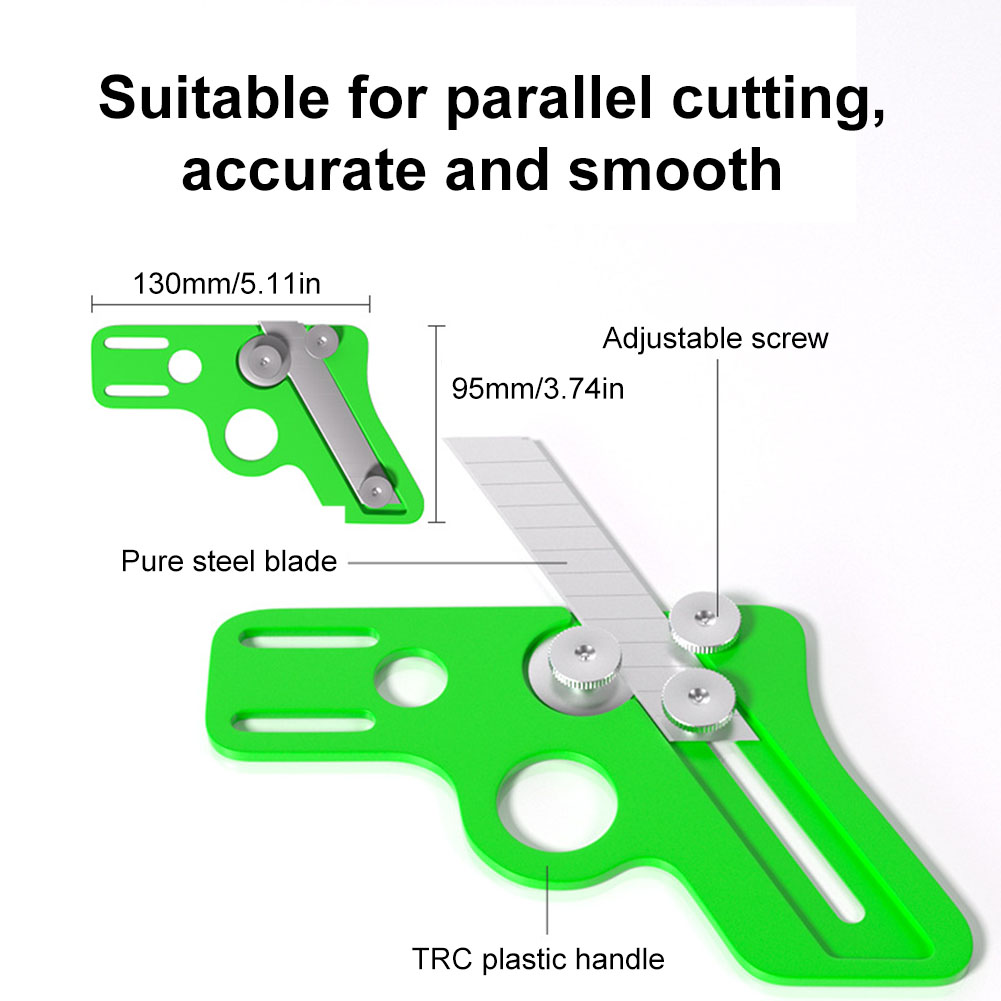 Rand Trimmer Mes Verf Board Trimmen Artefact Houtbewerking Handmatige Rand Schraper Pvc Strip Gipsplaat Schrapen Handgereedschap